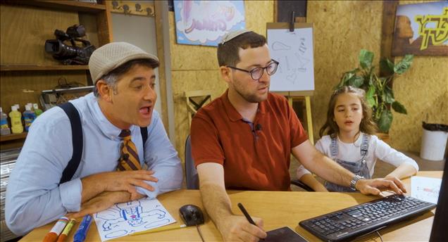 אבא ליום אחד - אנימטור