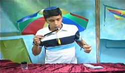 מקל הקוסם בולע ספגטי